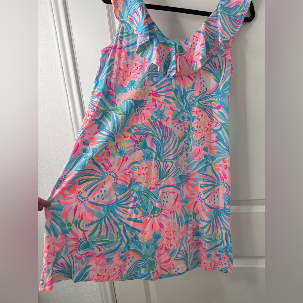 LILLY PULITZER Alessa Swing Dress In Multi
Tropical Punch Sz Medium - Picture 7 of 11